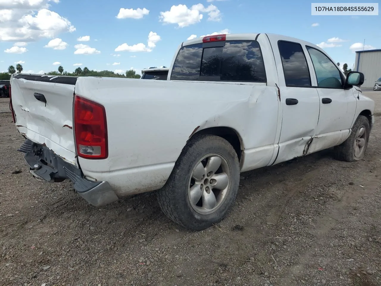 2004 Dodge Ram 1500 St VIN: 1D7HA18D84S555629 Lot: 72424674