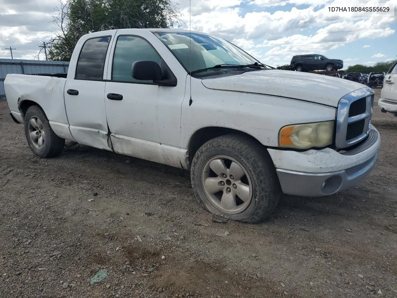 2004 Dodge Ram 1500 St VIN: 1D7HA18D84S555629 Lot: 72424674