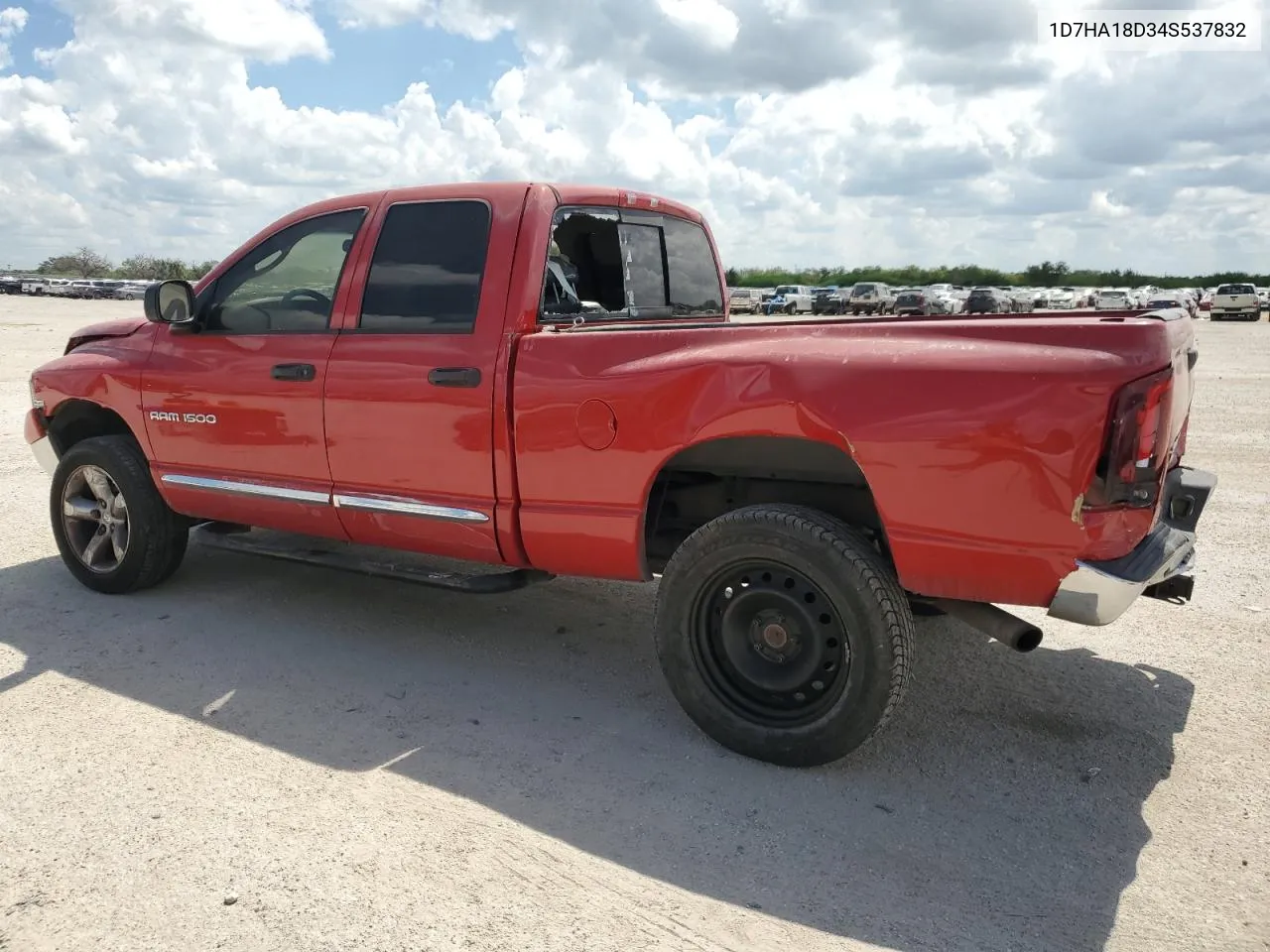 2004 Dodge Ram 1500 St VIN: 1D7HA18D34S537832 Lot: 72509484