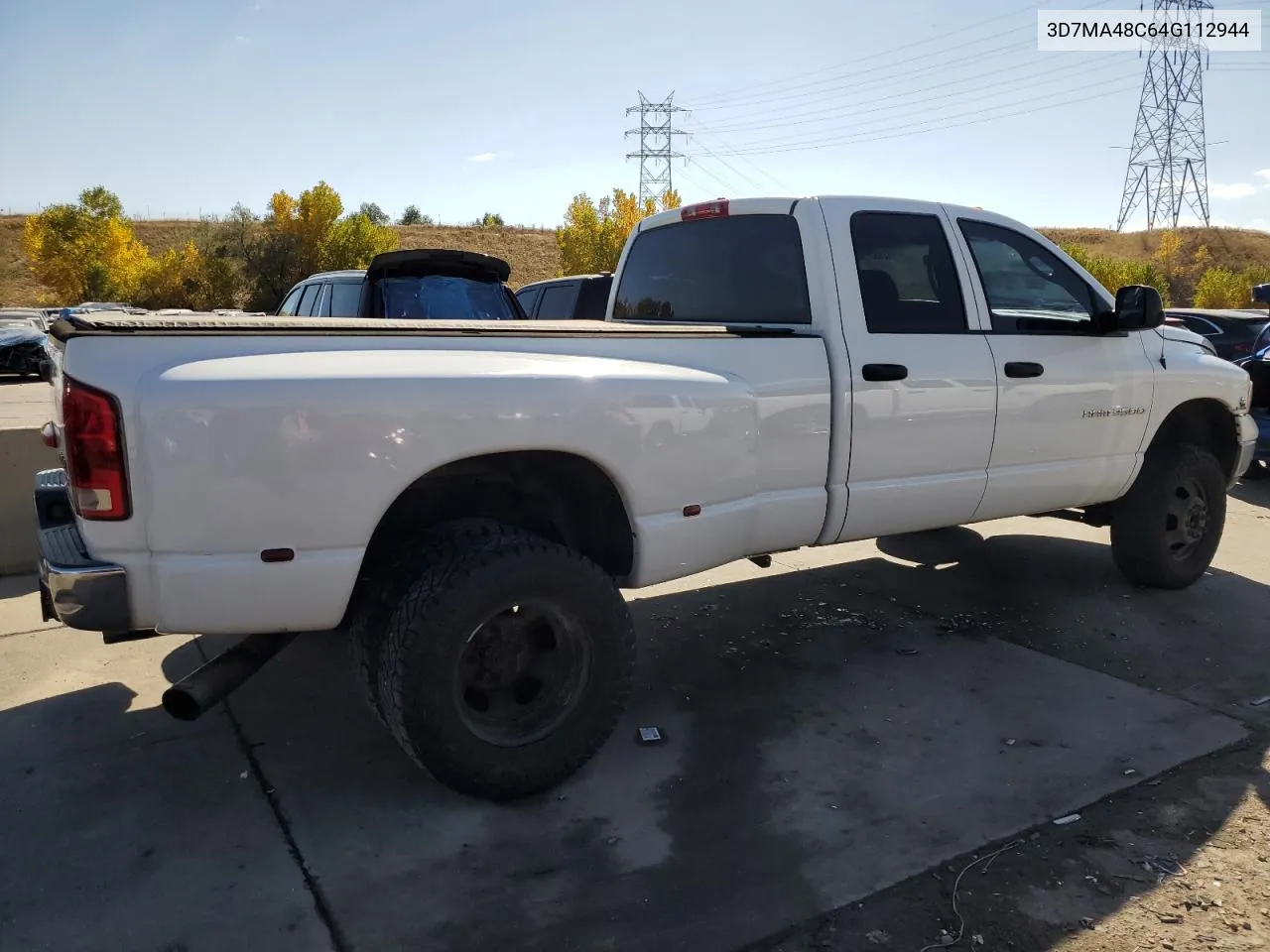 2004 Dodge Ram 3500 St VIN: 3D7MA48C64G112944 Lot: 72557194