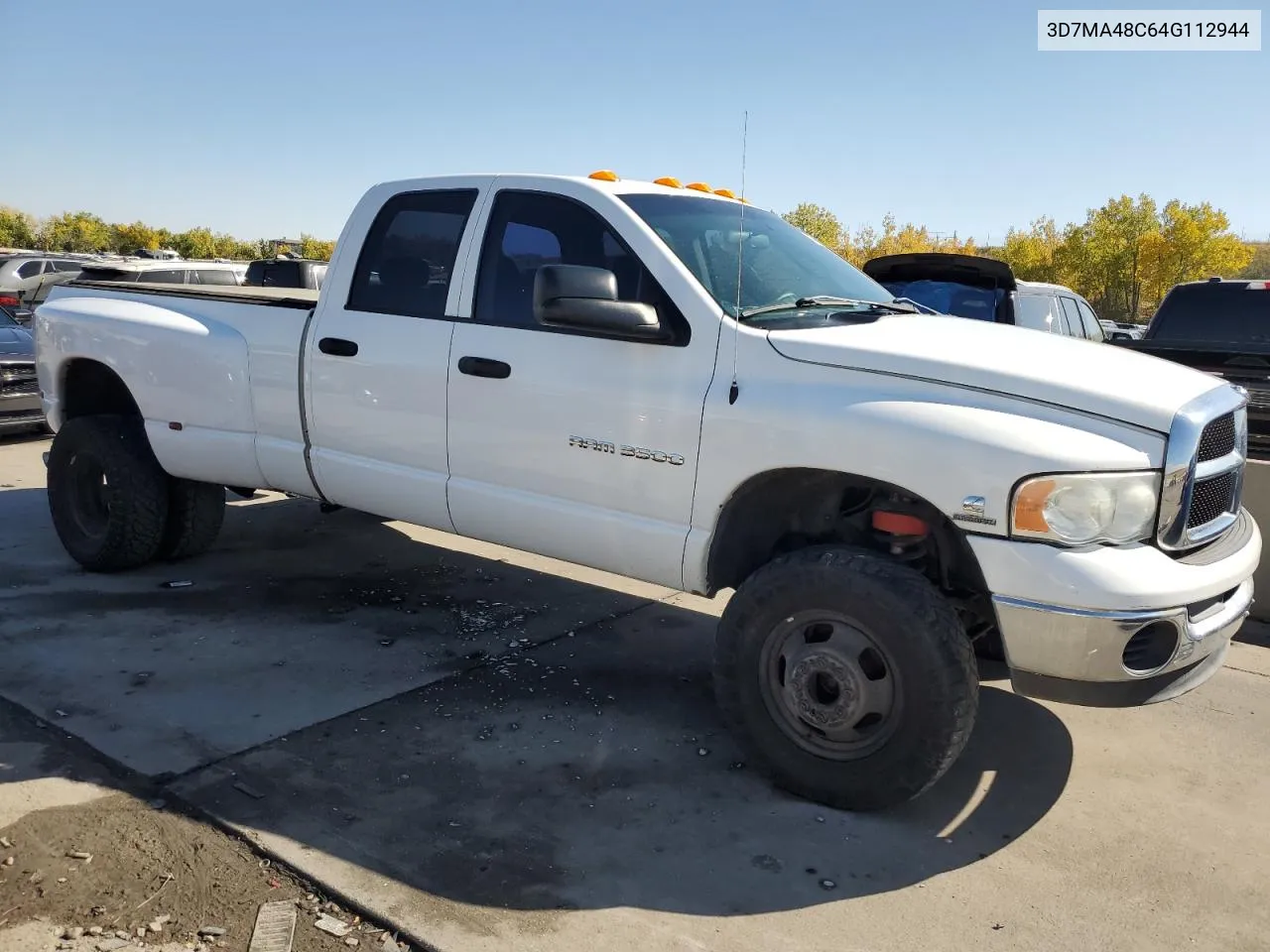 2004 Dodge Ram 3500 St VIN: 3D7MA48C64G112944 Lot: 72557194