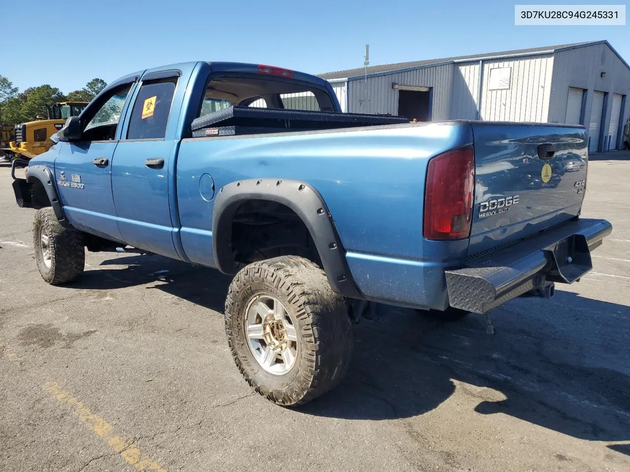 2004 Dodge Ram 2500 St VIN: 3D7KU28C94G245331 Lot: 72656274