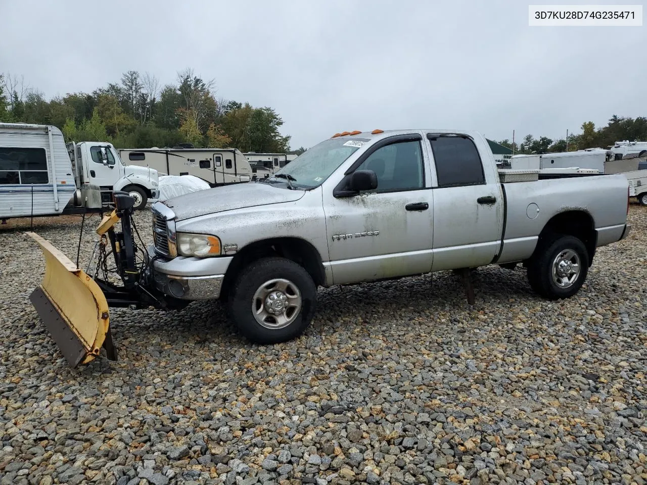 2004 Dodge Ram 2500 St VIN: 3D7KU28D74G235471 Lot: 72690154