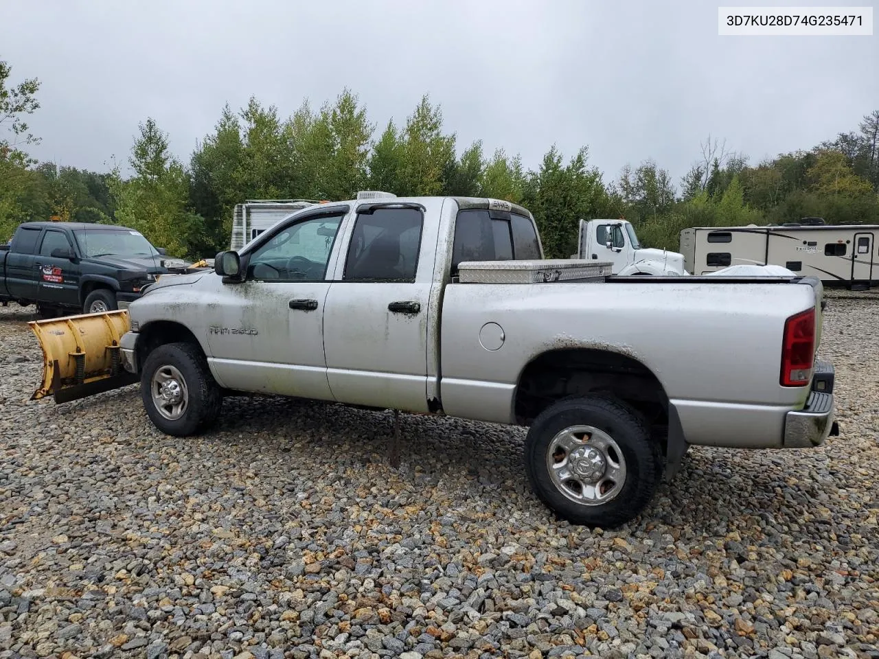 2004 Dodge Ram 2500 St VIN: 3D7KU28D74G235471 Lot: 72690154