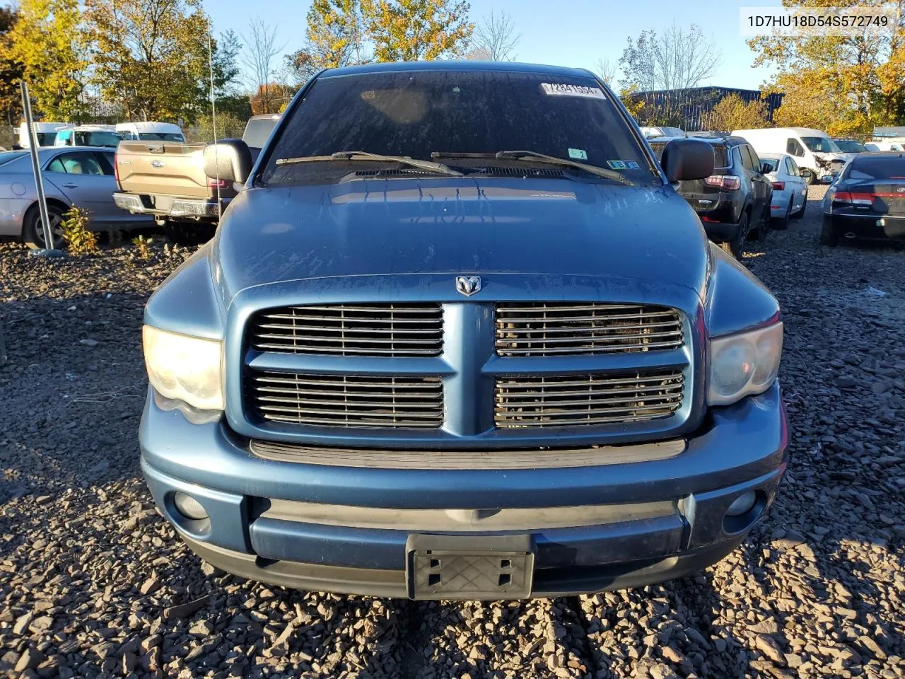 2004 Dodge Ram 1500 St VIN: 1D7HU18D54S572749 Lot: 72841554