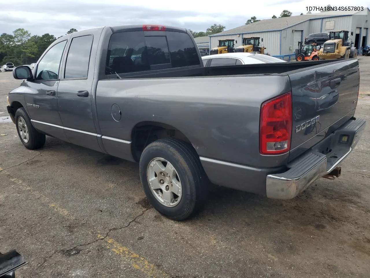 2004 Dodge Ram 1500 St VIN: 1D7HA18N34S657803 Lot: 73051944