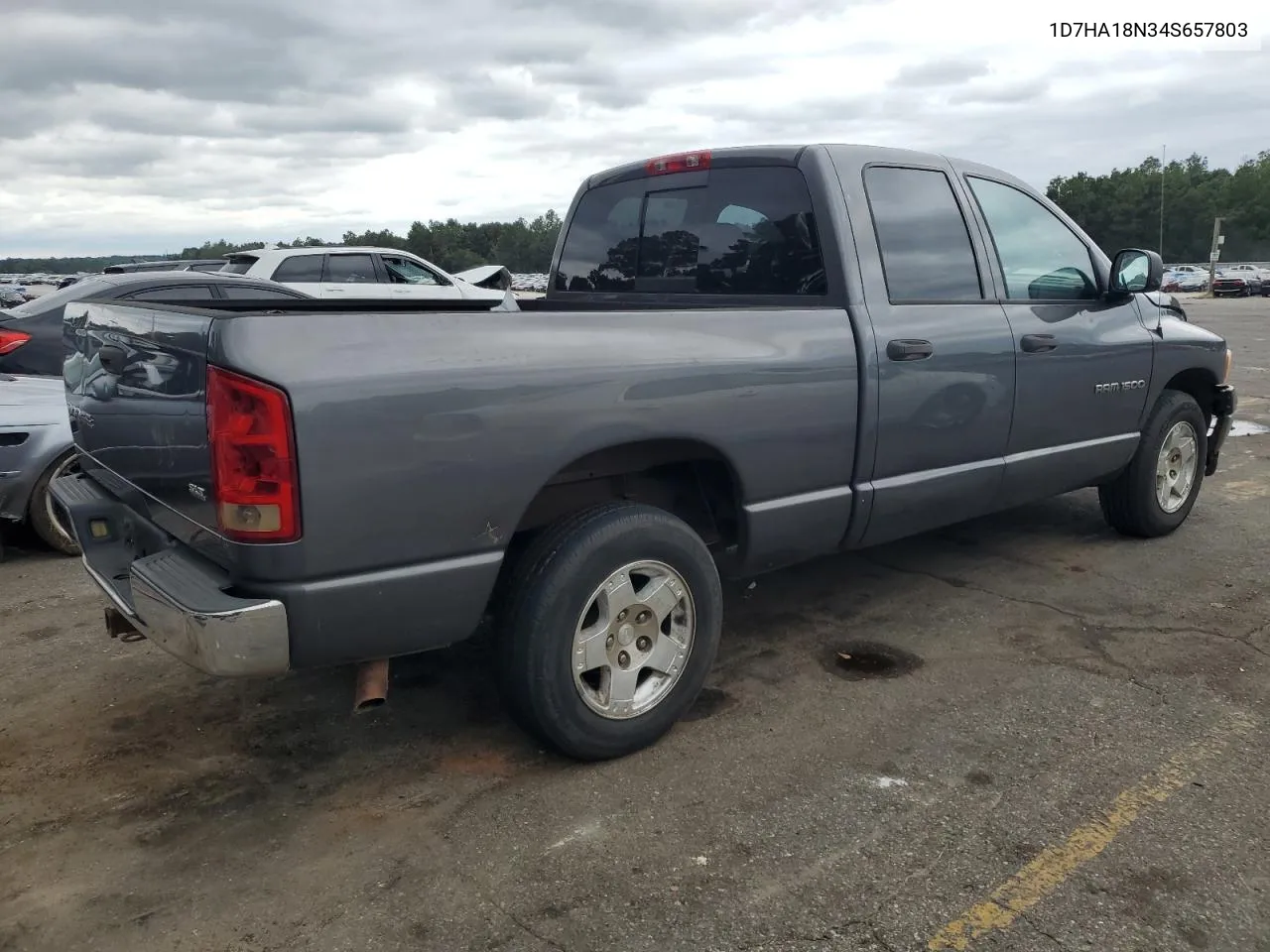 2004 Dodge Ram 1500 St VIN: 1D7HA18N34S657803 Lot: 73051944