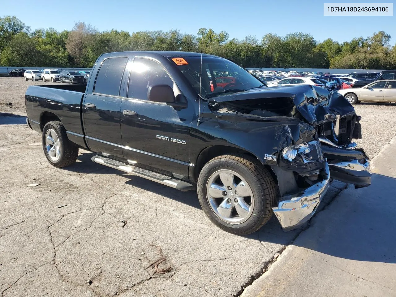 2004 Dodge Ram 1500 St VIN: 1D7HA18D24S694106 Lot: 73149114