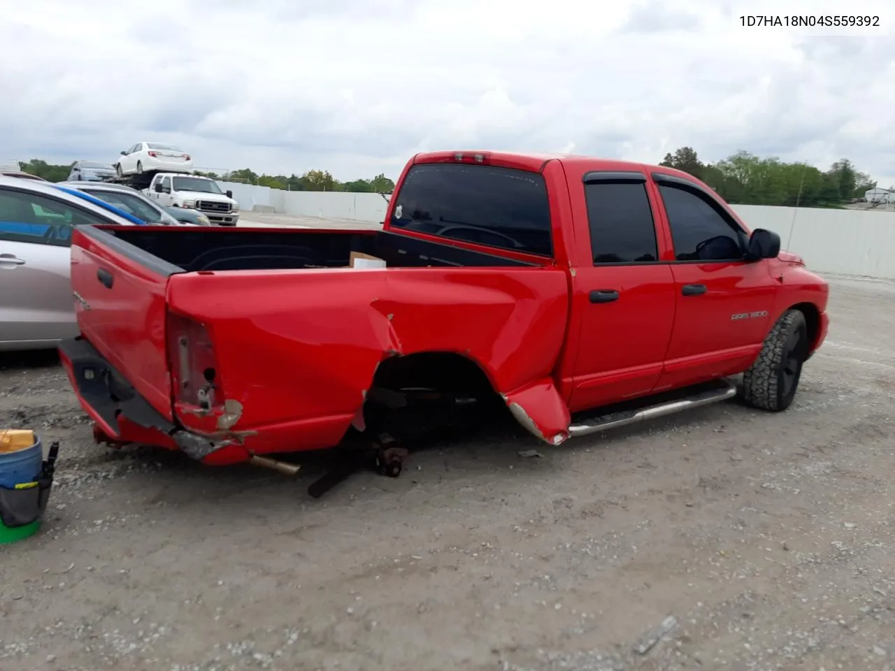 2004 Dodge Ram 1500 St VIN: 1D7HA18N04S559392 Lot: 73232084