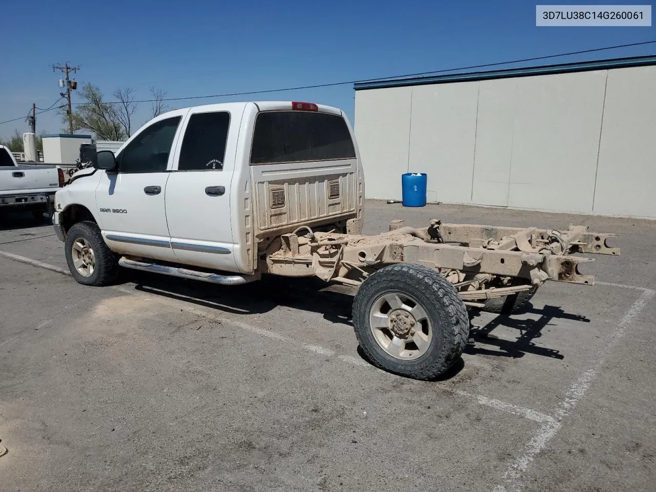 2004 Dodge Ram 3500 St VIN: 3D7LU38C14G260061 Lot: 73243424