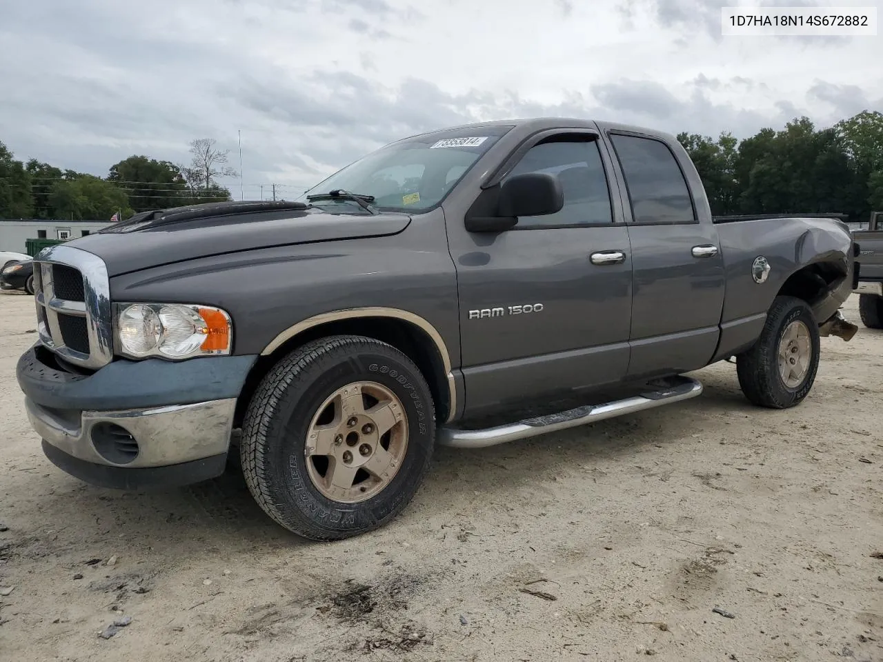 2004 Dodge Ram 1500 St VIN: 1D7HA18N14S672882 Lot: 73353814