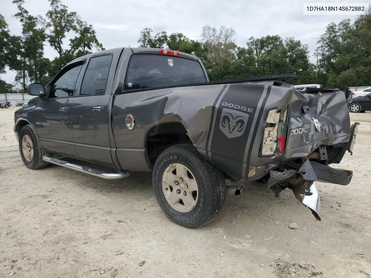 2004 Dodge Ram 1500 St VIN: 1D7HA18N14S672882 Lot: 73353814