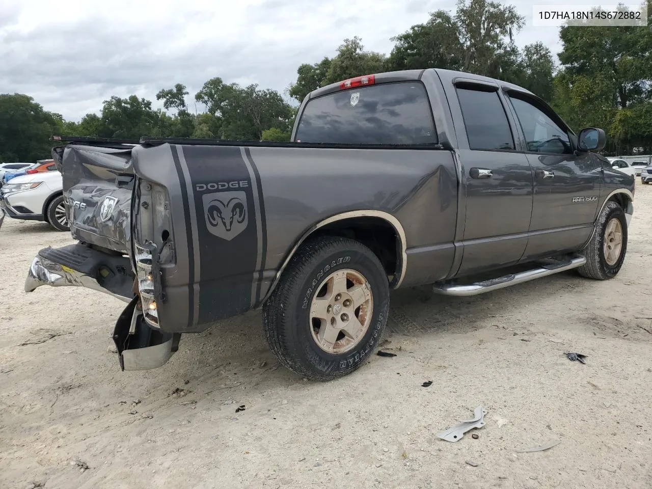 2004 Dodge Ram 1500 St VIN: 1D7HA18N14S672882 Lot: 73353814