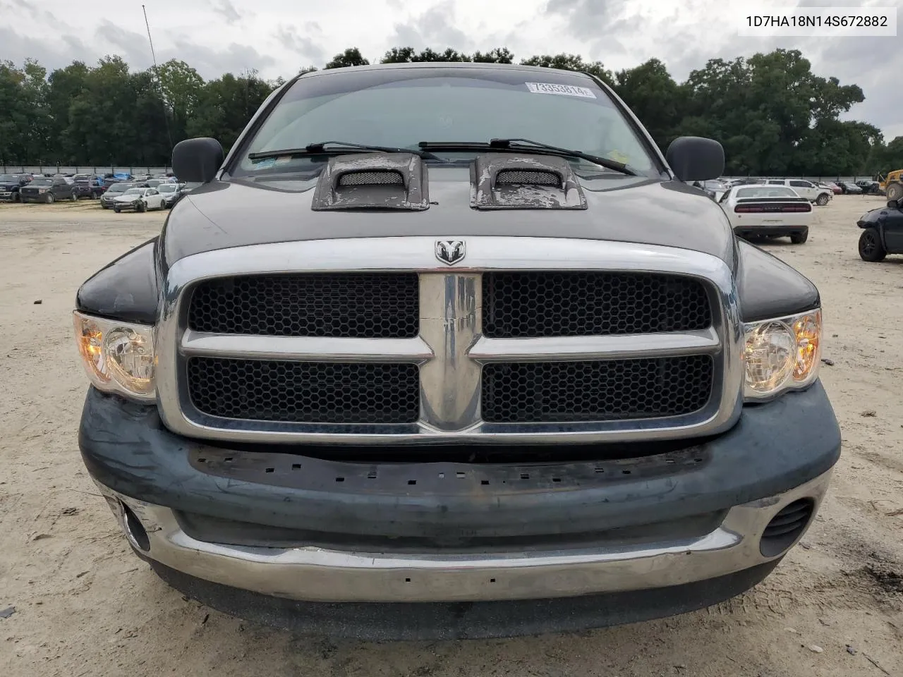 2004 Dodge Ram 1500 St VIN: 1D7HA18N14S672882 Lot: 73353814