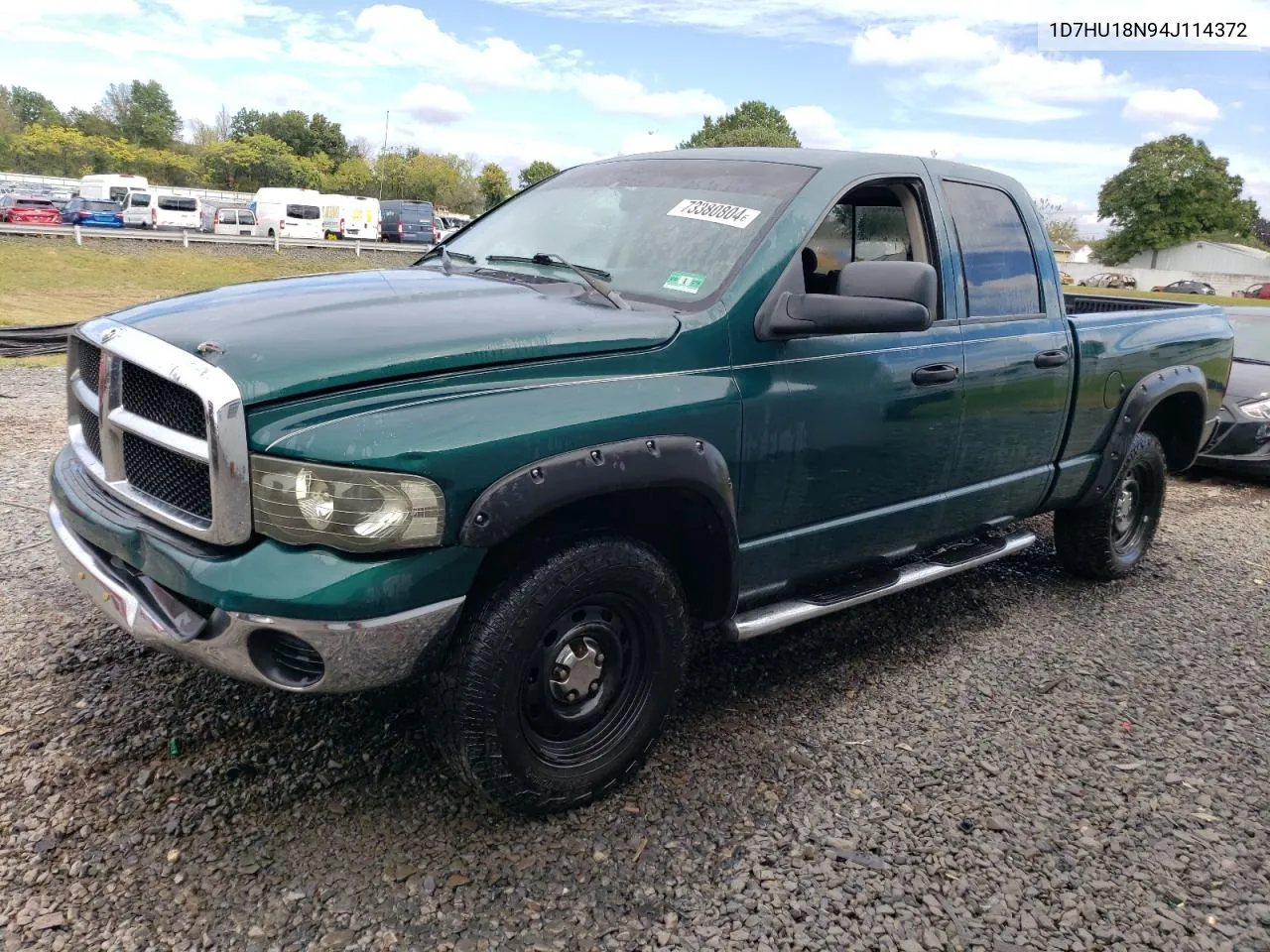 2004 Dodge Ram 1500 St VIN: 1D7HU18N94J114372 Lot: 73380804