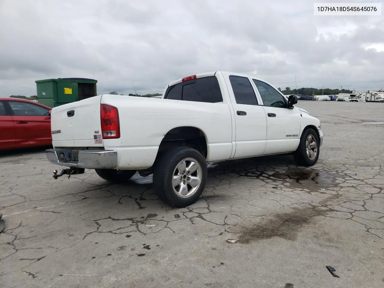 2004 Dodge Ram 1500 St VIN: 1D7HA18D54S645076 Lot: 73562984