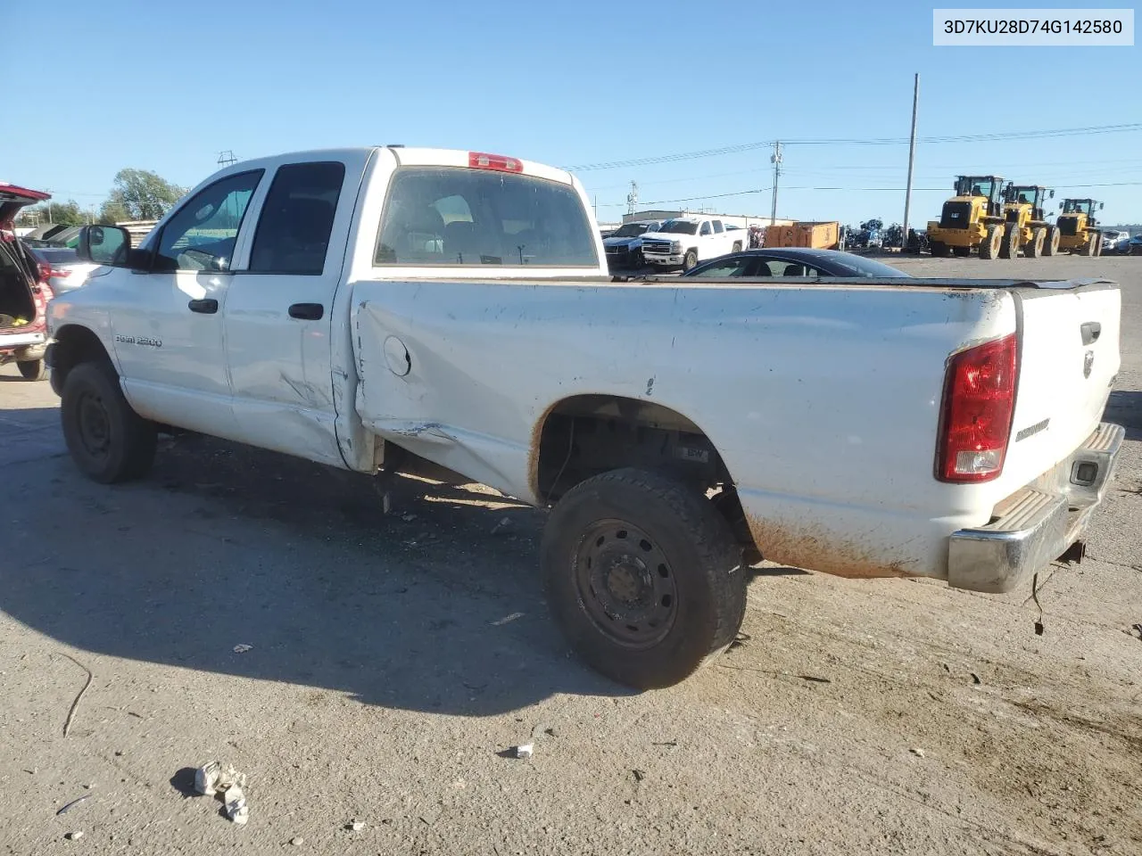 2004 Dodge Ram 2500 St VIN: 3D7KU28D74G142580 Lot: 73576744