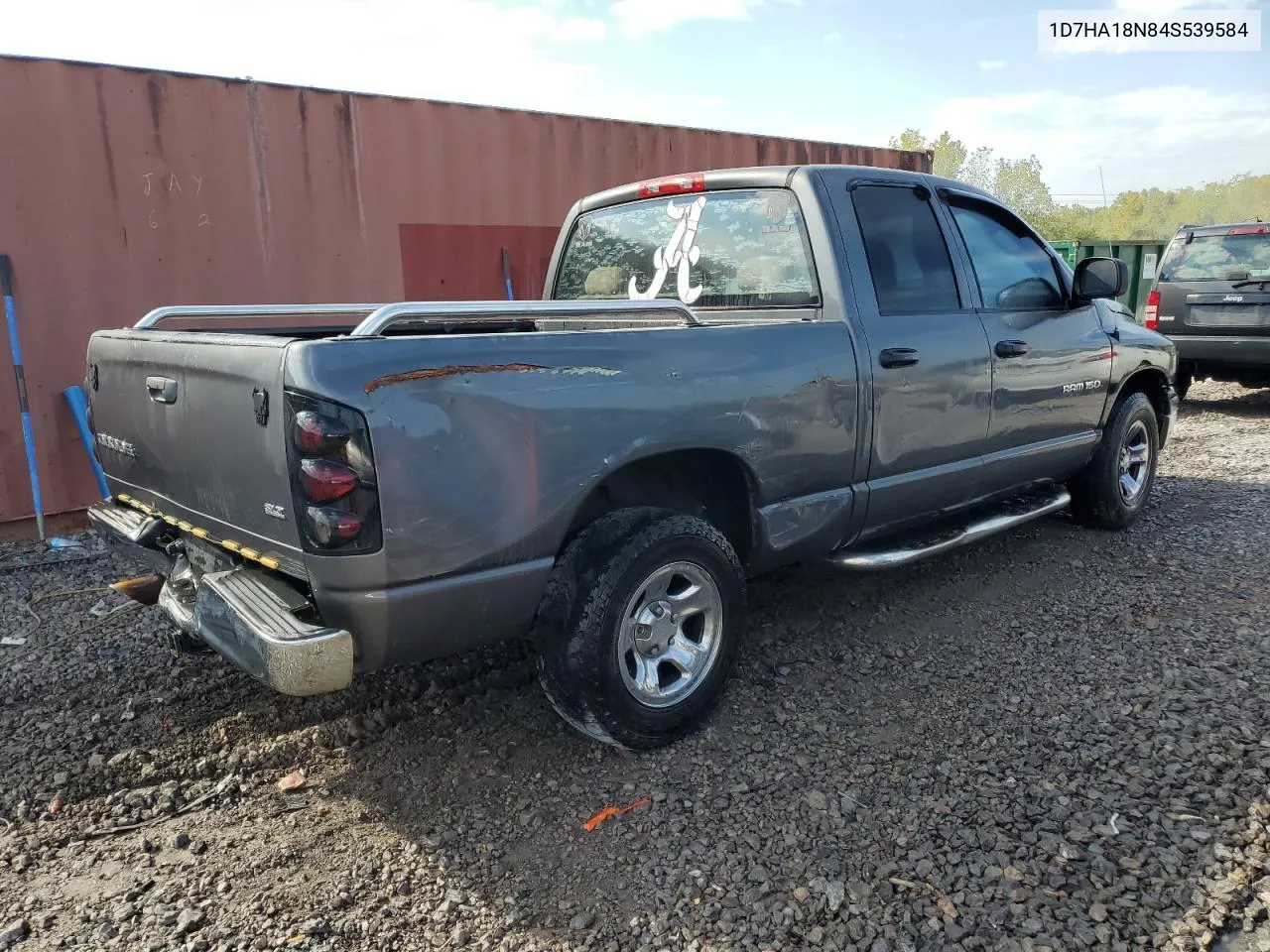 2004 Dodge Ram 1500 St VIN: 1D7HA18N84S539584 Lot: 73609084