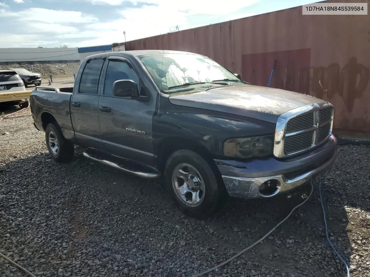 2004 Dodge Ram 1500 St VIN: 1D7HA18N84S539584 Lot: 73609084