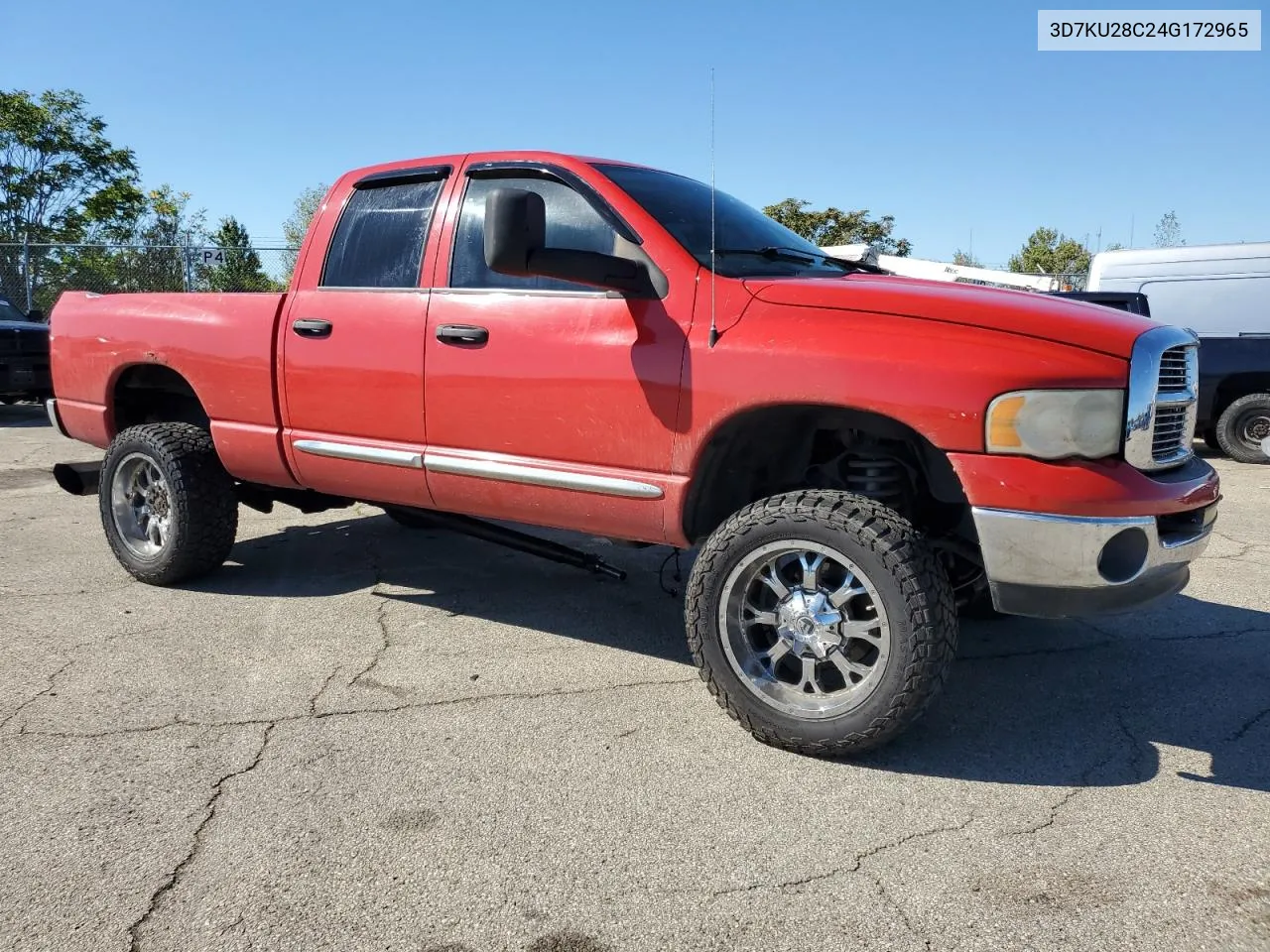 2004 Dodge Ram 2500 St VIN: 3D7KU28C24G172965 Lot: 73827294