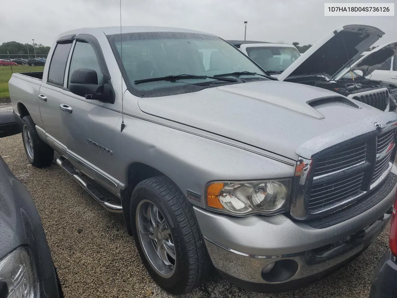 2004 Dodge Ram 1500 St VIN: 1D7HA18D04S736126 Lot: 73886814