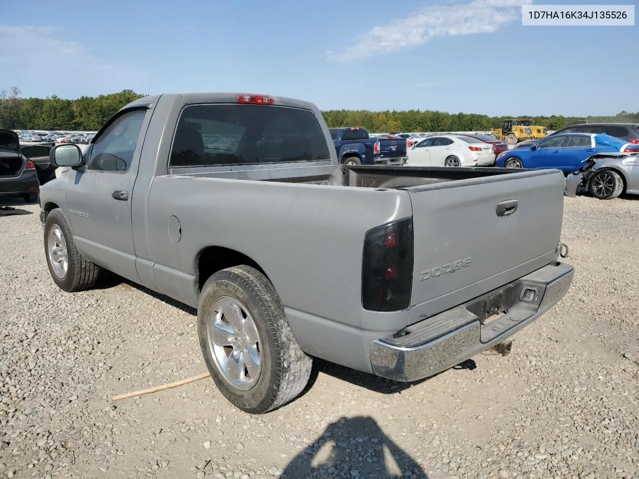 2004 Dodge Ram 1500 St VIN: 1D7HA16K34J135526 Lot: 74001564