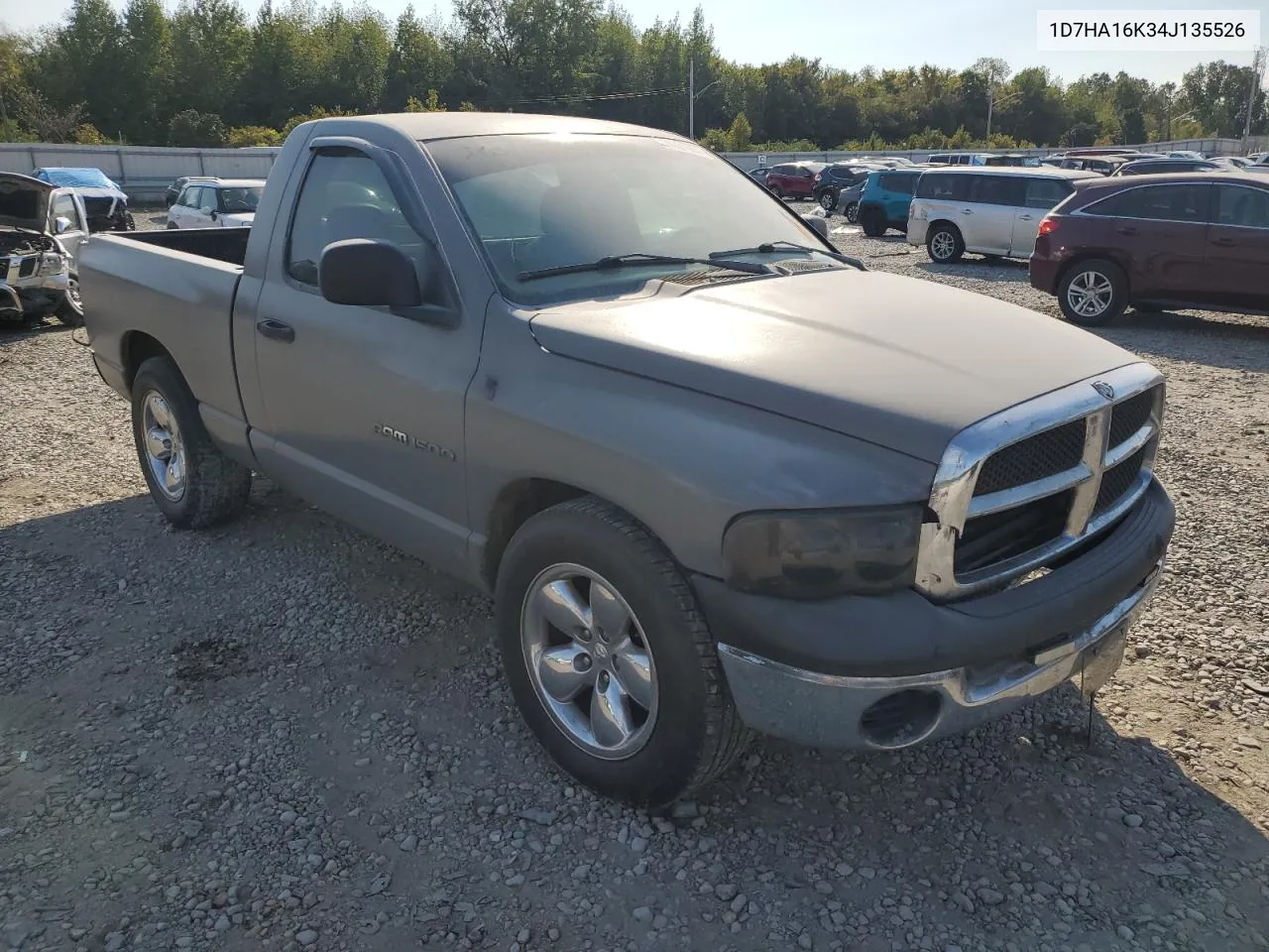 2004 Dodge Ram 1500 St VIN: 1D7HA16K34J135526 Lot: 74001564