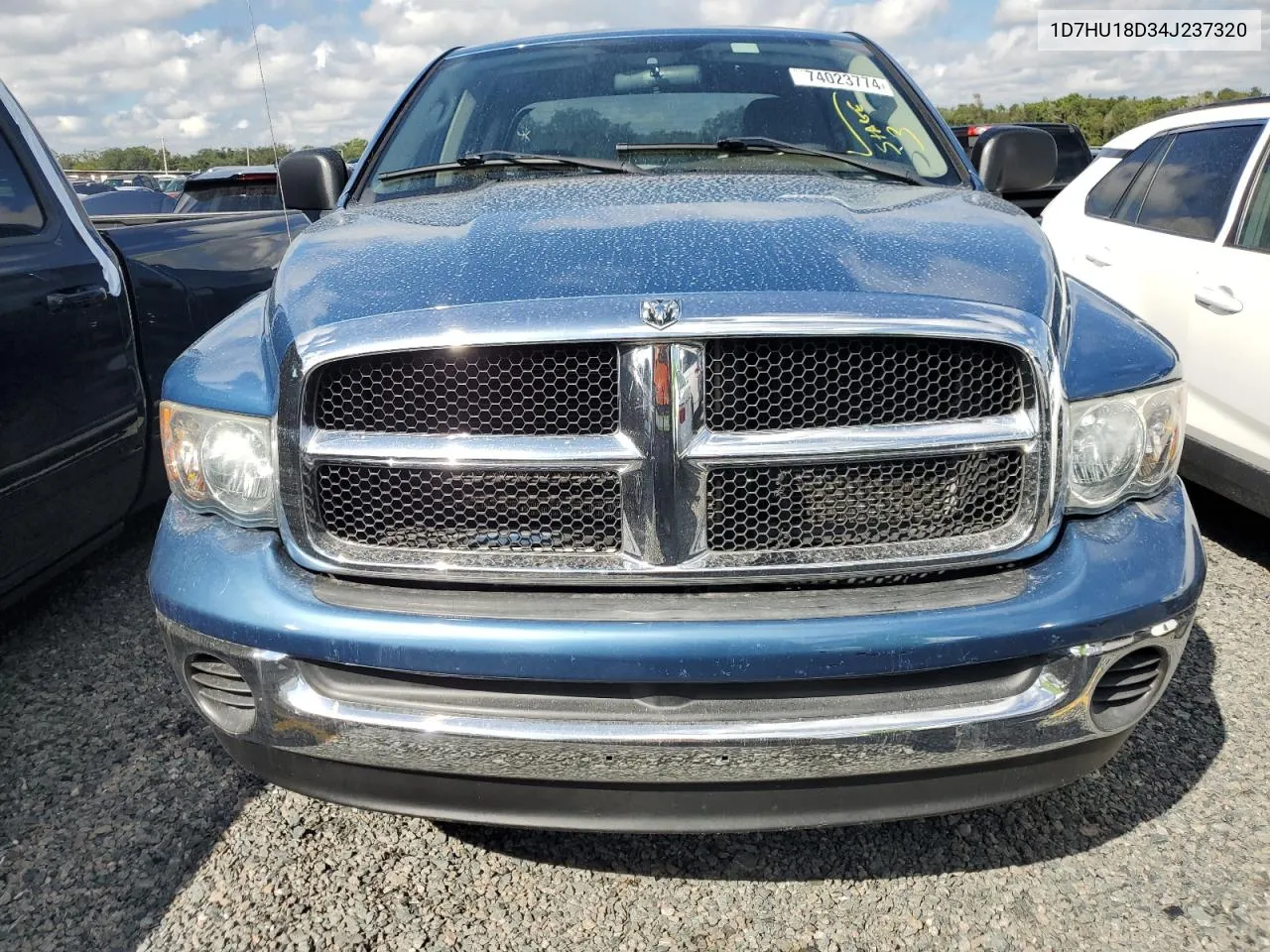 2004 Dodge Ram 1500 St VIN: 1D7HU18D34J237320 Lot: 74023774