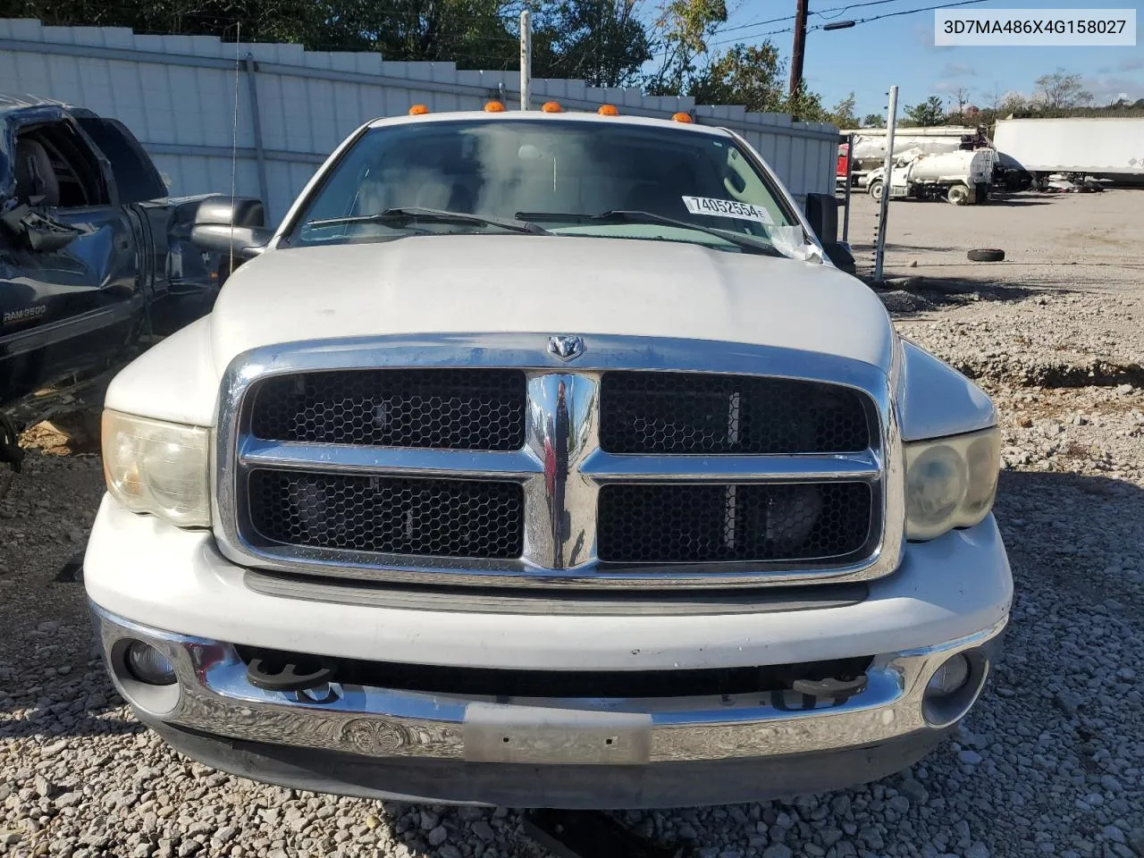 2004 Dodge Ram 3500 St VIN: 3D7MA486X4G158027 Lot: 74052554