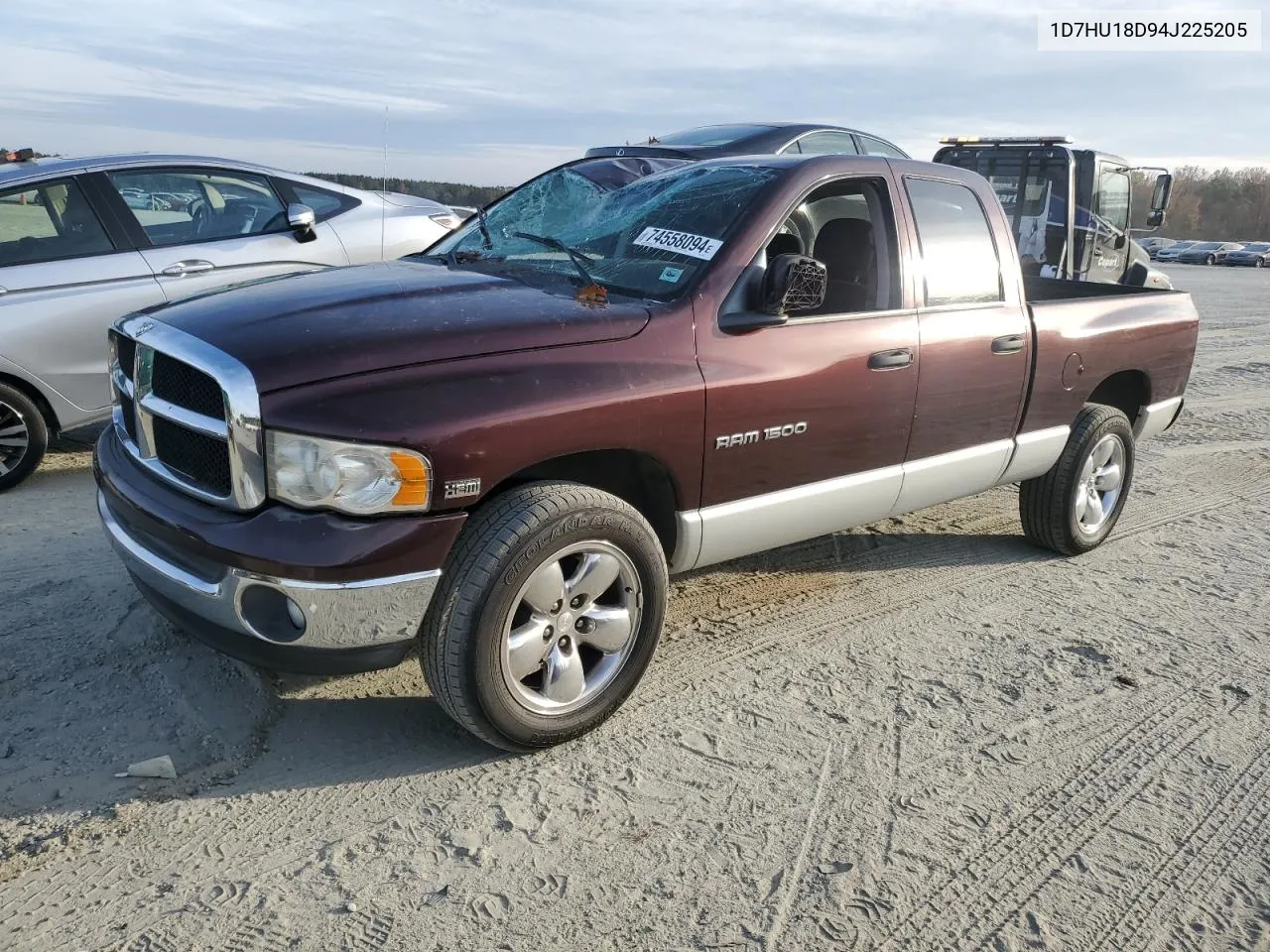 2004 Dodge Ram 1500 St VIN: 1D7HU18D94J225205 Lot: 74558094