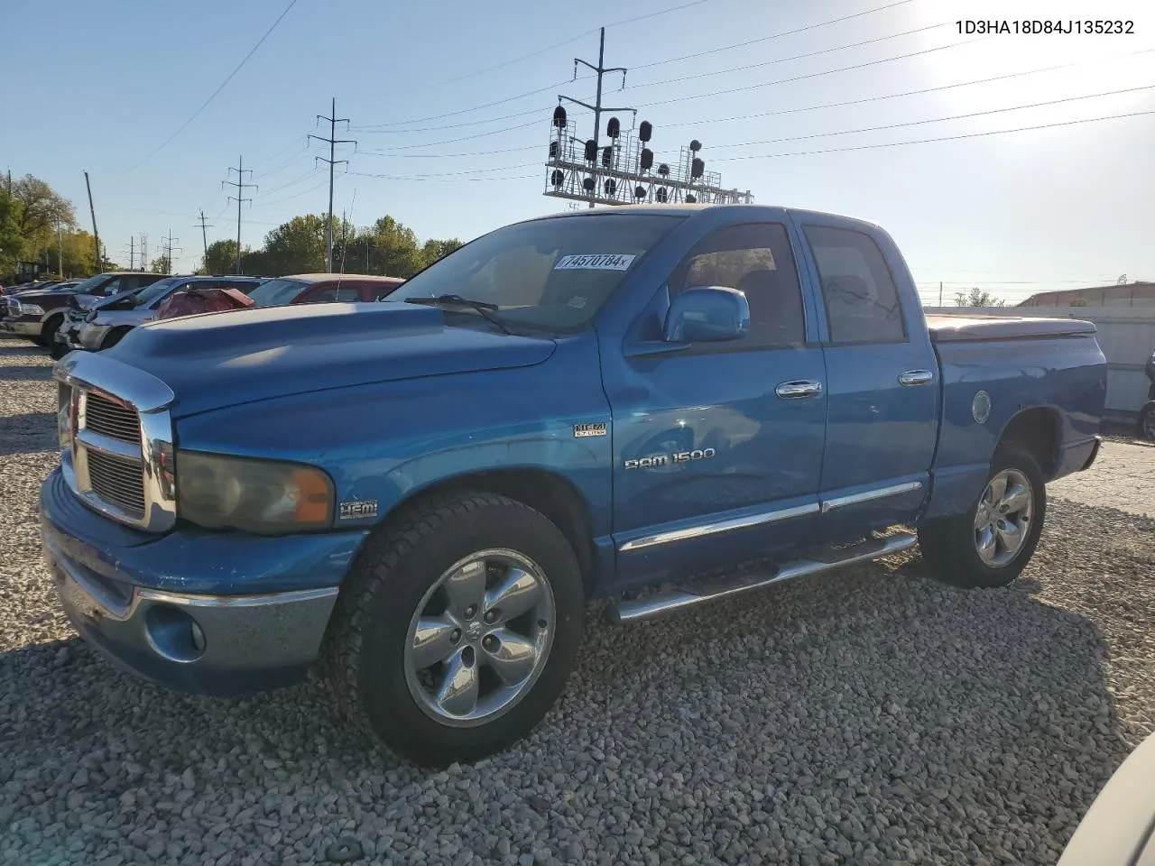 2004 Dodge Ram 1500 St VIN: 1D3HA18D84J135232 Lot: 74570784