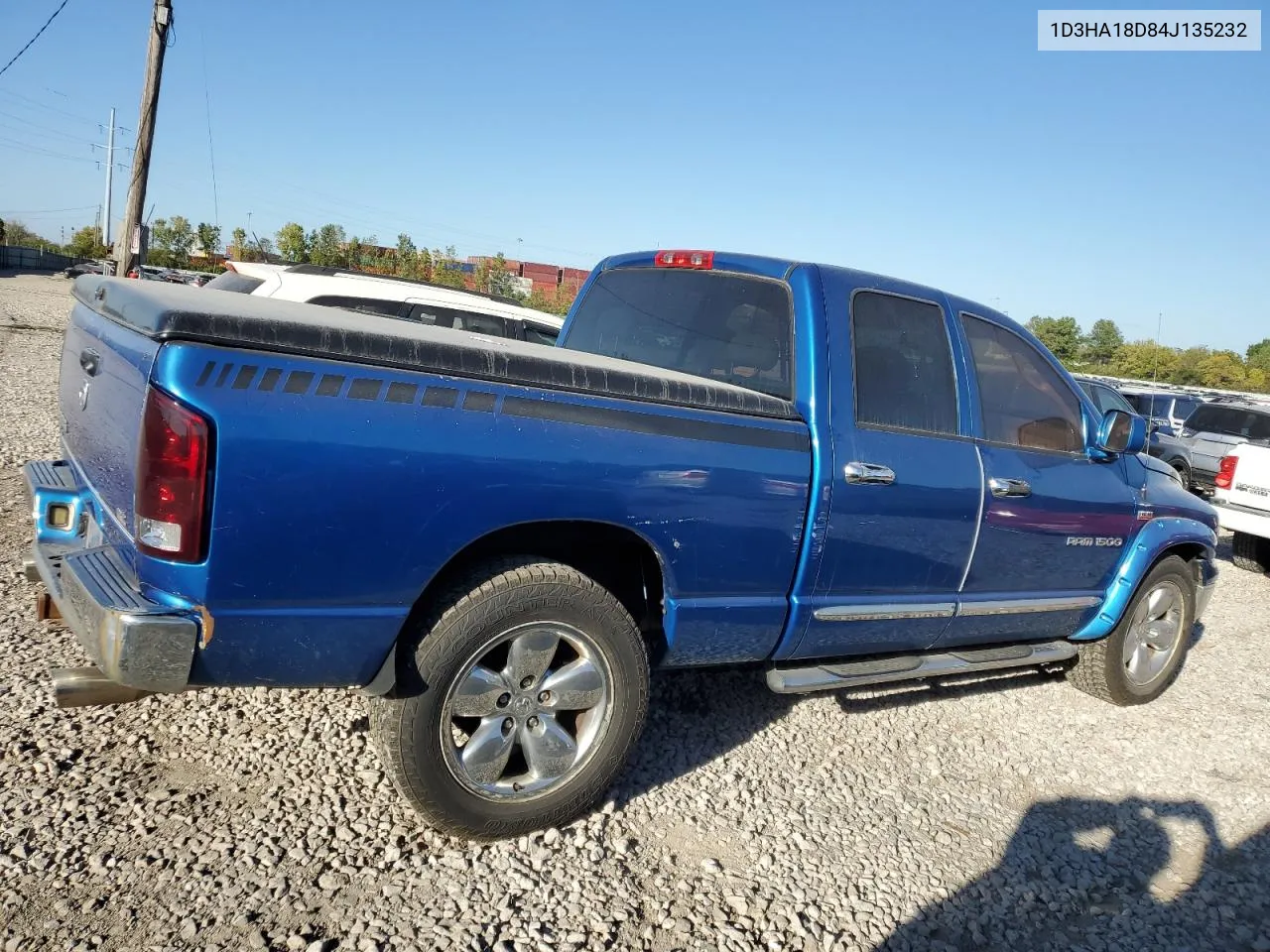 2004 Dodge Ram 1500 St VIN: 1D3HA18D84J135232 Lot: 74570784