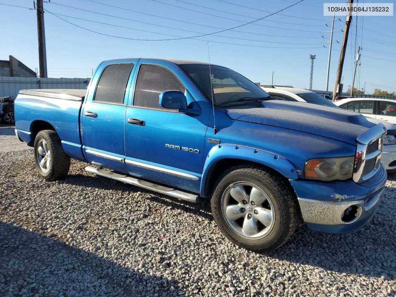 2004 Dodge Ram 1500 St VIN: 1D3HA18D84J135232 Lot: 74570784