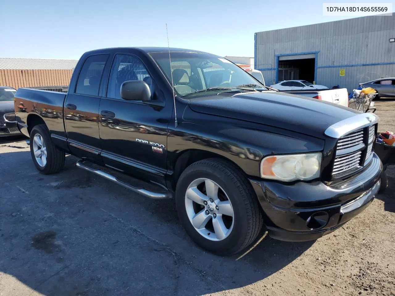 2004 Dodge Ram 1500 St VIN: 1D7HA18D14S655569 Lot: 74607794