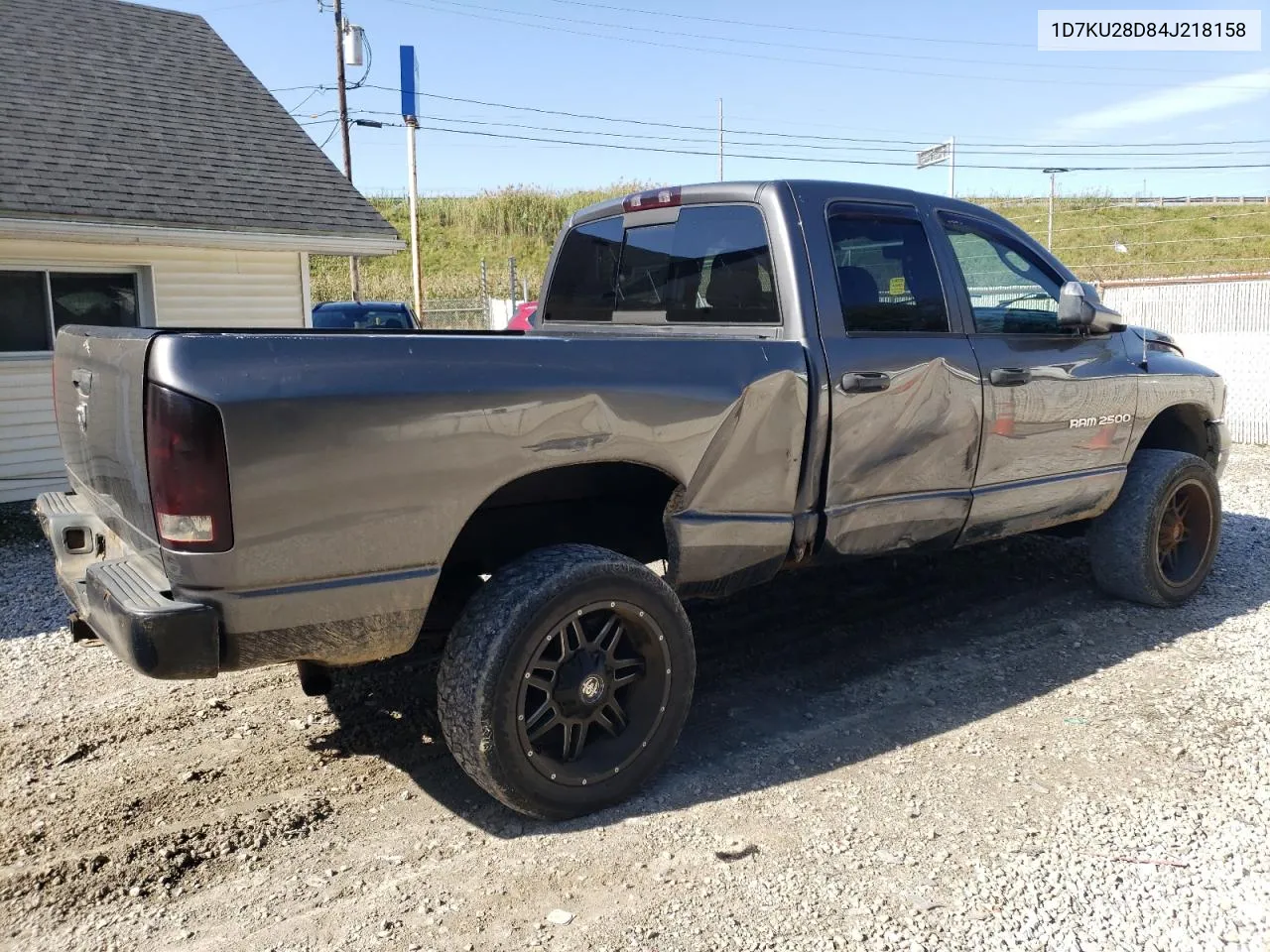 2004 Dodge Ram 2500 St VIN: 1D7KU28D84J218158 Lot: 74730794