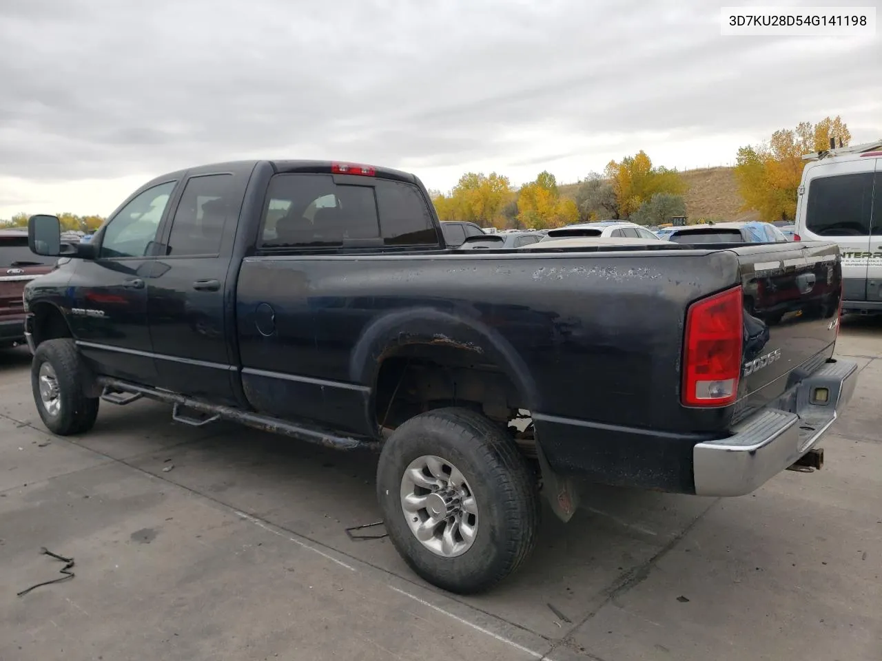 2004 Dodge Ram 2500 St VIN: 3D7KU28D54G141198 Lot: 74808814