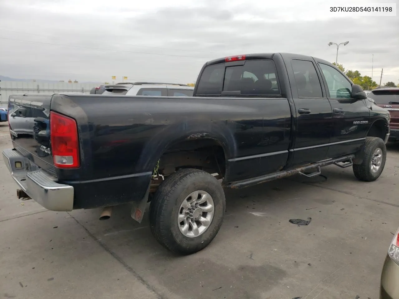 3D7KU28D54G141198 2004 Dodge Ram 2500 St