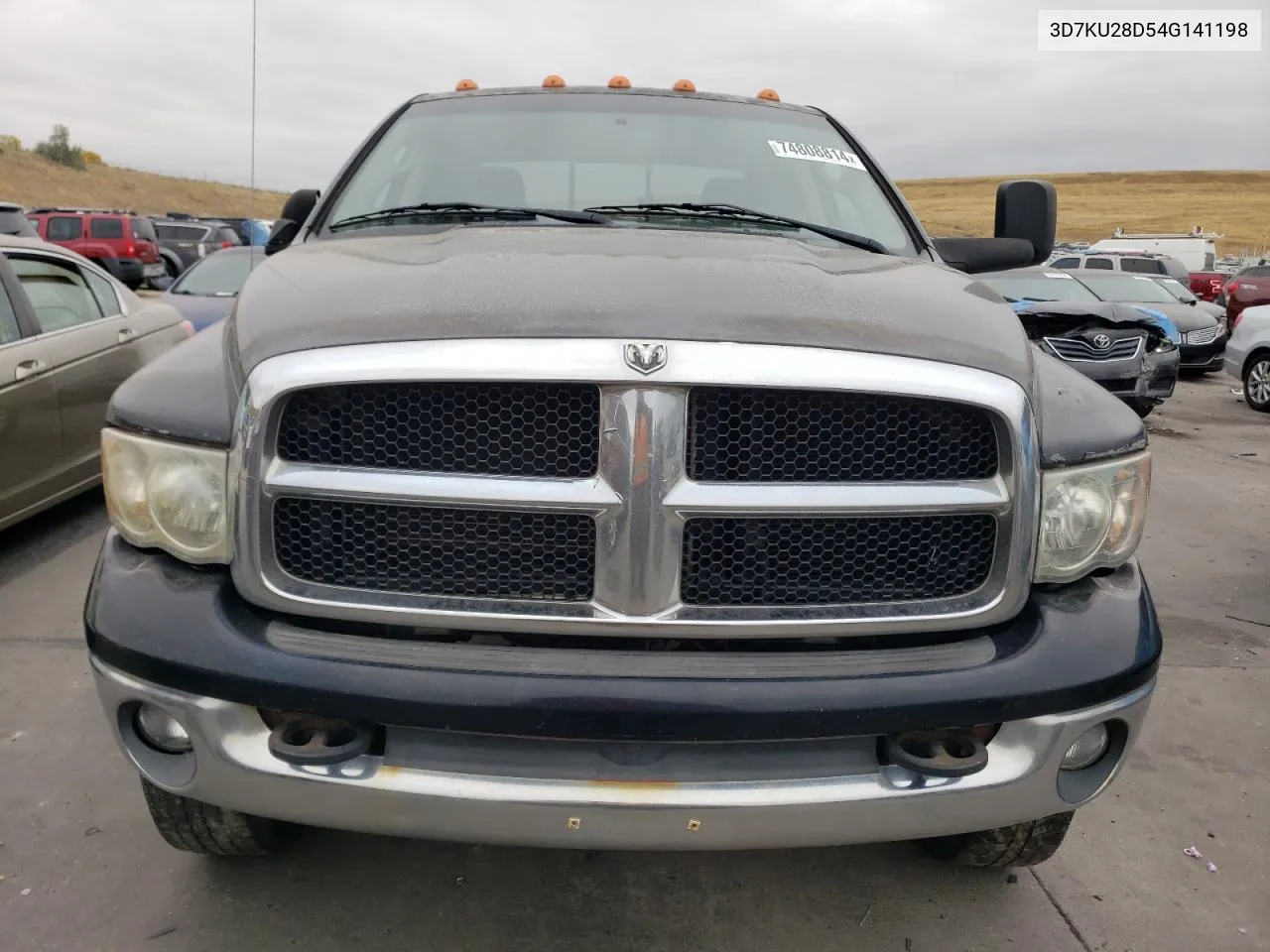 2004 Dodge Ram 2500 St VIN: 3D7KU28D54G141198 Lot: 74808814