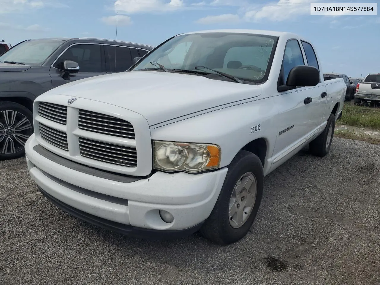 2004 Dodge Ram 1500 St VIN: 1D7HA18N14S577884 Lot: 75053664