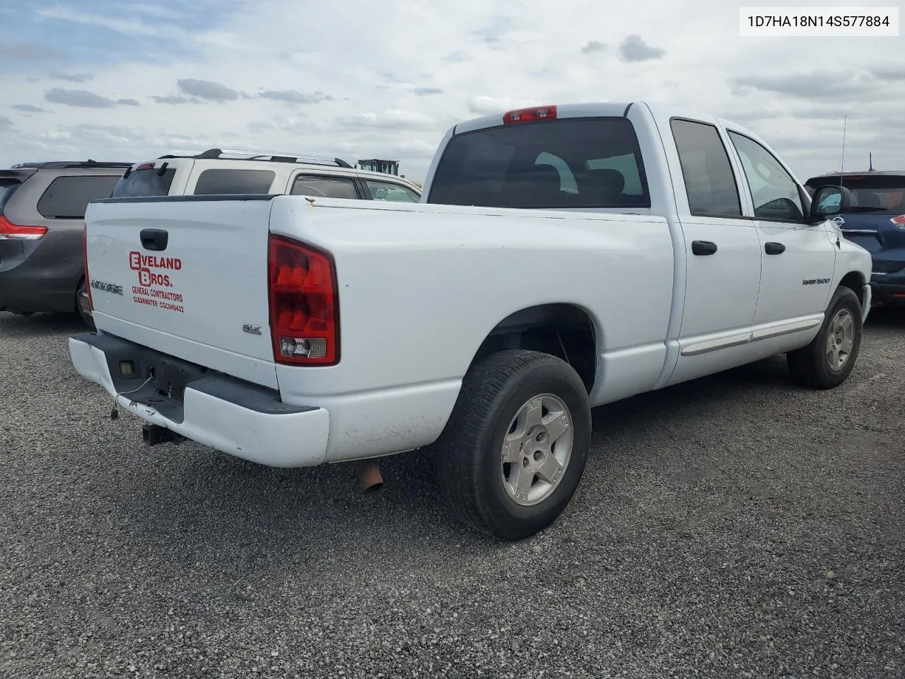 2004 Dodge Ram 1500 St VIN: 1D7HA18N14S577884 Lot: 75053664