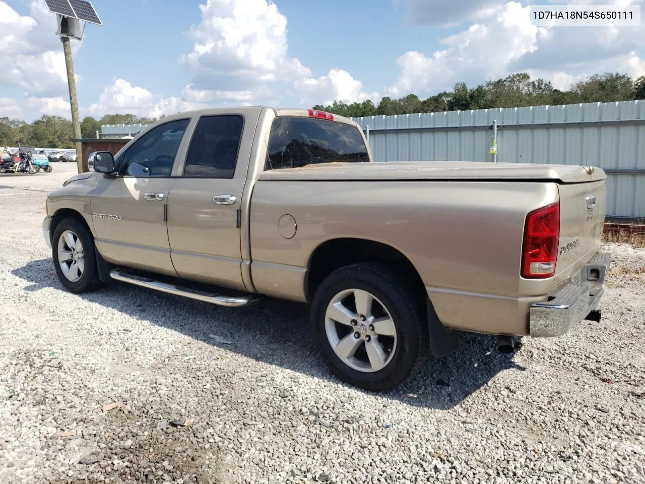 2004 Dodge Ram 1500 St VIN: 1D7HA18N54S650111 Lot: 75071364