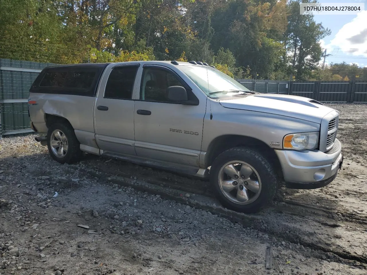 2004 Dodge Ram 1500 St VIN: 1D7HU18D04J278004 Lot: 75231734