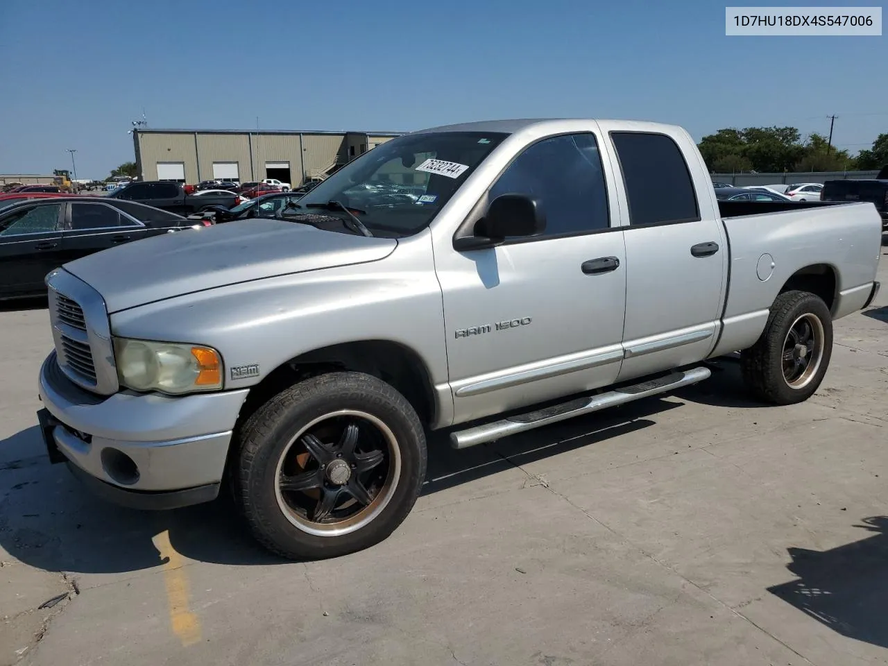 2004 Dodge Ram 1500 St VIN: 1D7HU18DX4S547006 Lot: 75232744