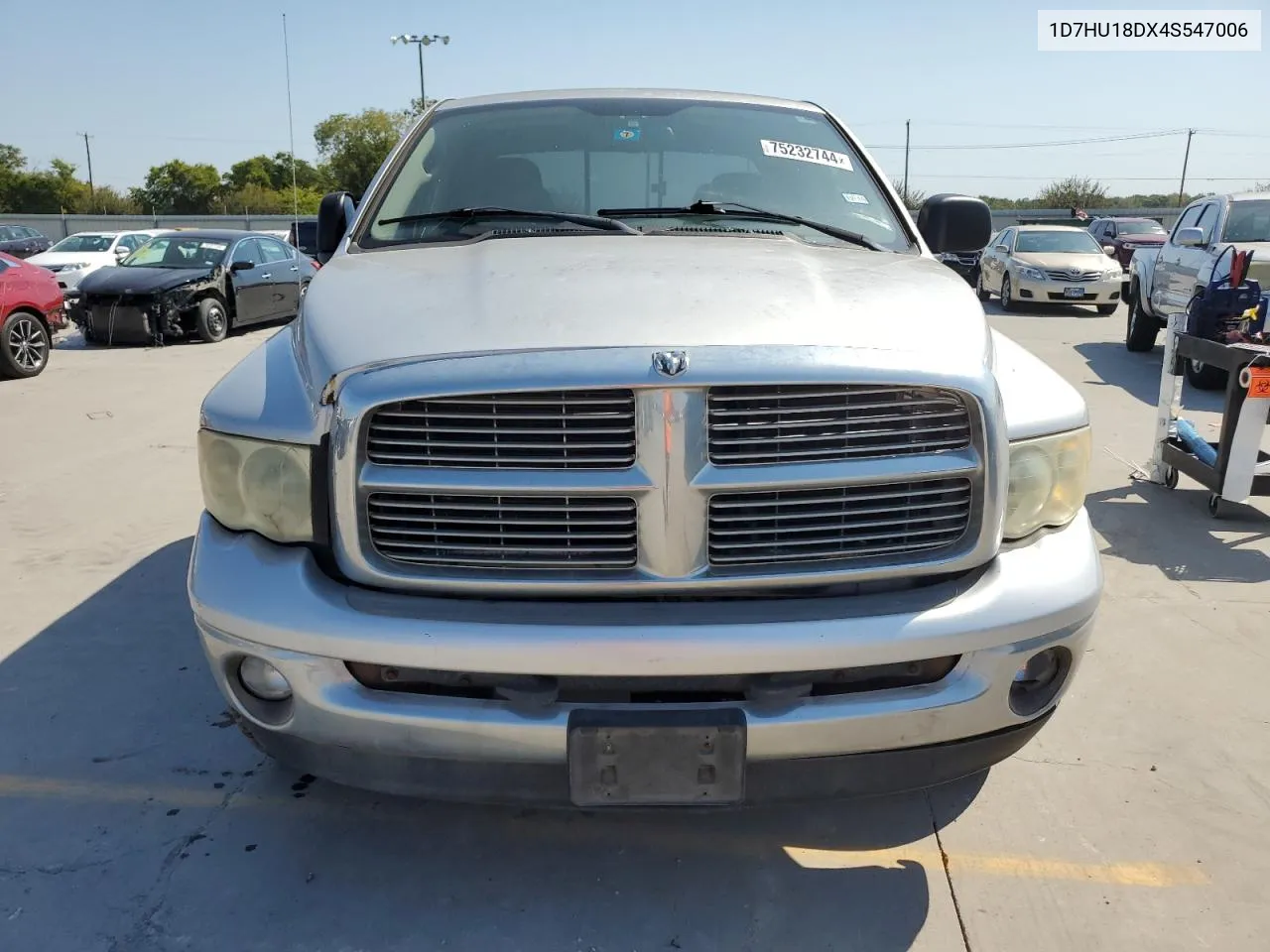 2004 Dodge Ram 1500 St VIN: 1D7HU18DX4S547006 Lot: 75232744