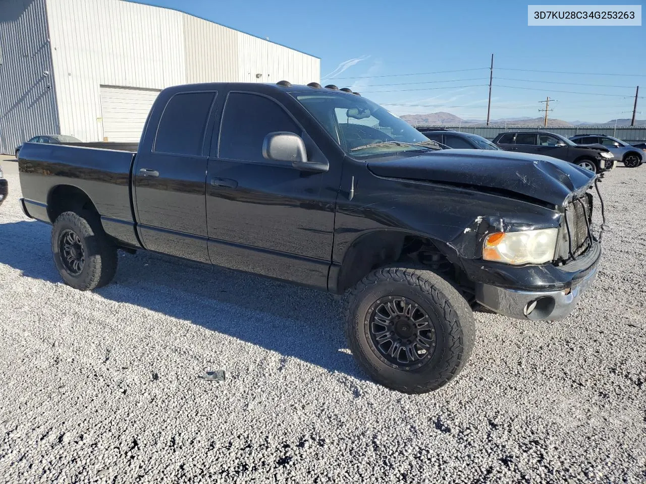 2004 Dodge Ram 2500 St VIN: 3D7KU28C34G253263 Lot: 75251624