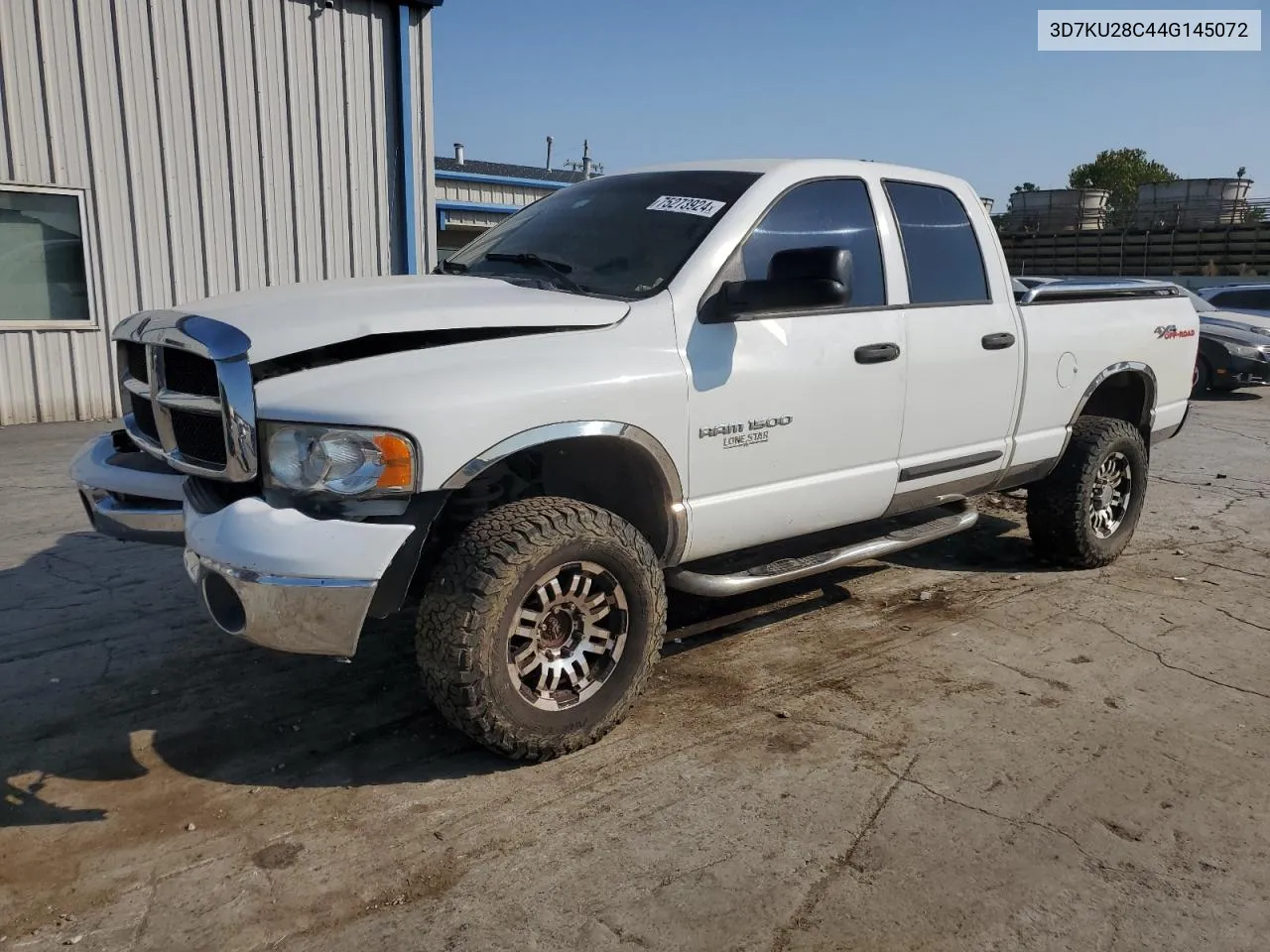 2004 Dodge Ram 2500 St VIN: 3D7KU28C44G145072 Lot: 75273924