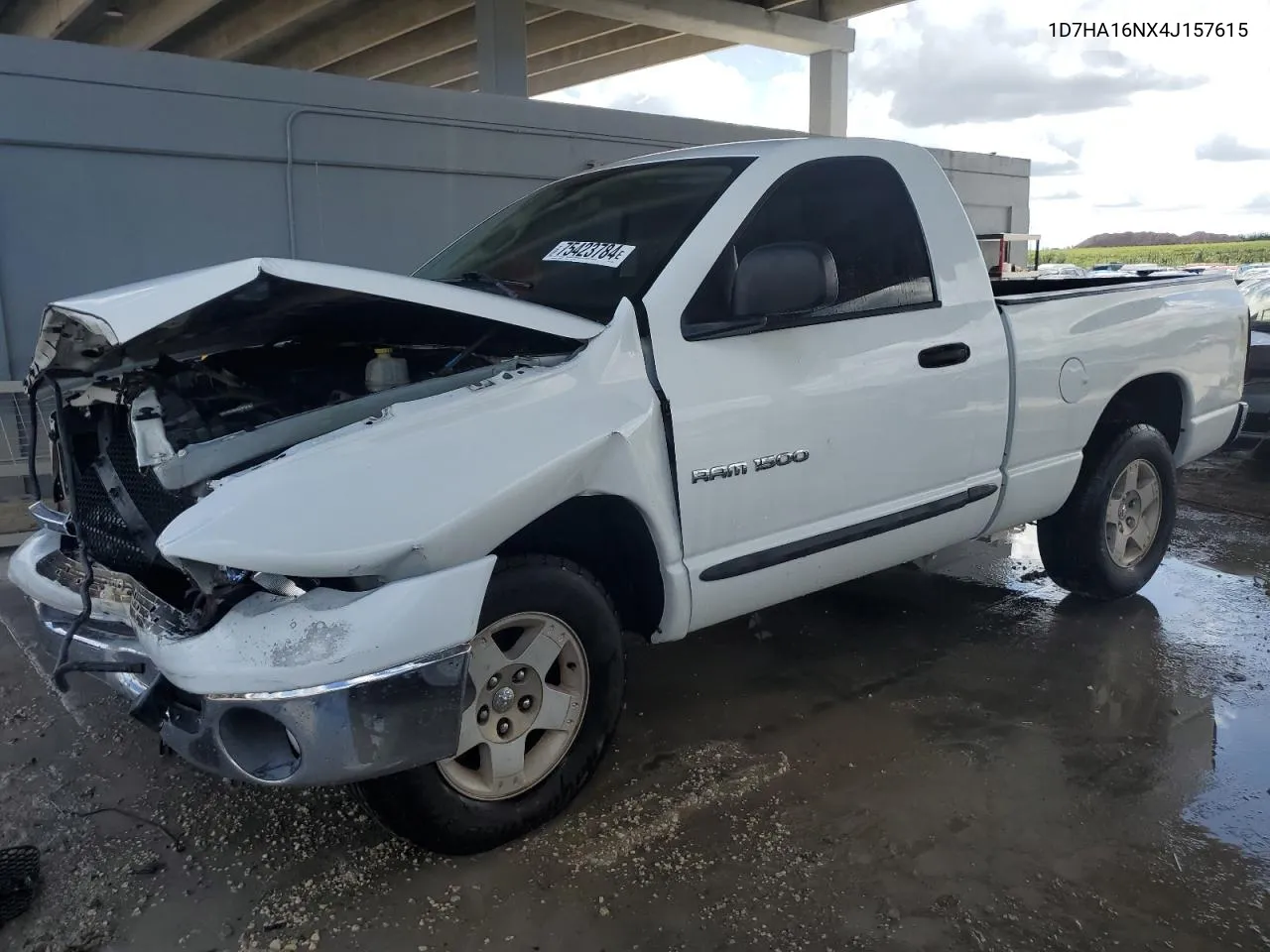 2004 Dodge Ram 1500 St VIN: 1D7HA16NX4J157615 Lot: 75423784