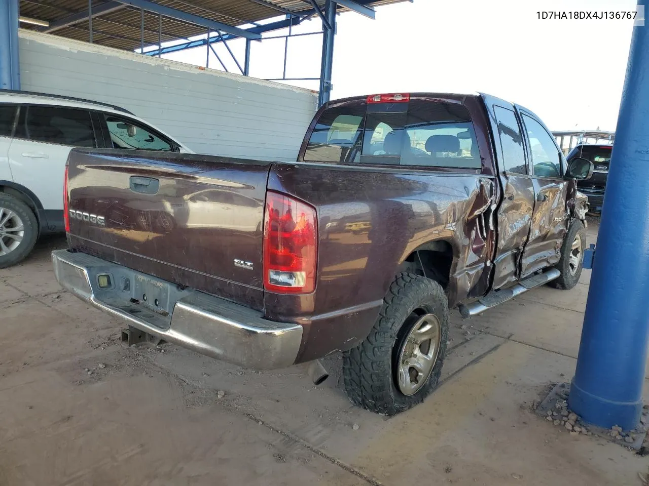 2004 Dodge Ram 1500 St VIN: 1D7HA18DX4J136767 Lot: 75452534