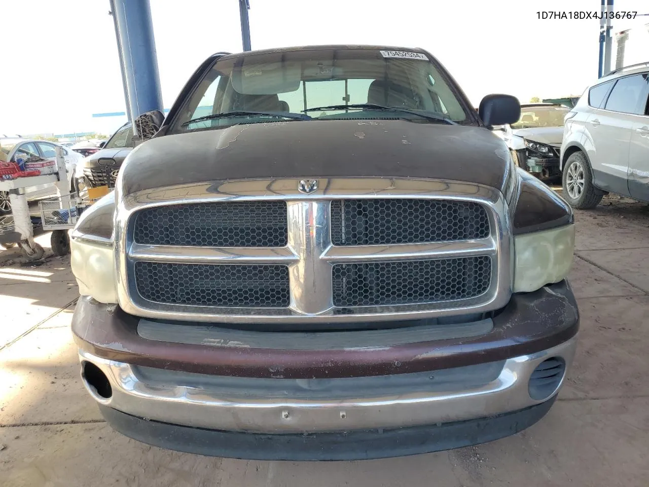 2004 Dodge Ram 1500 St VIN: 1D7HA18DX4J136767 Lot: 75452534