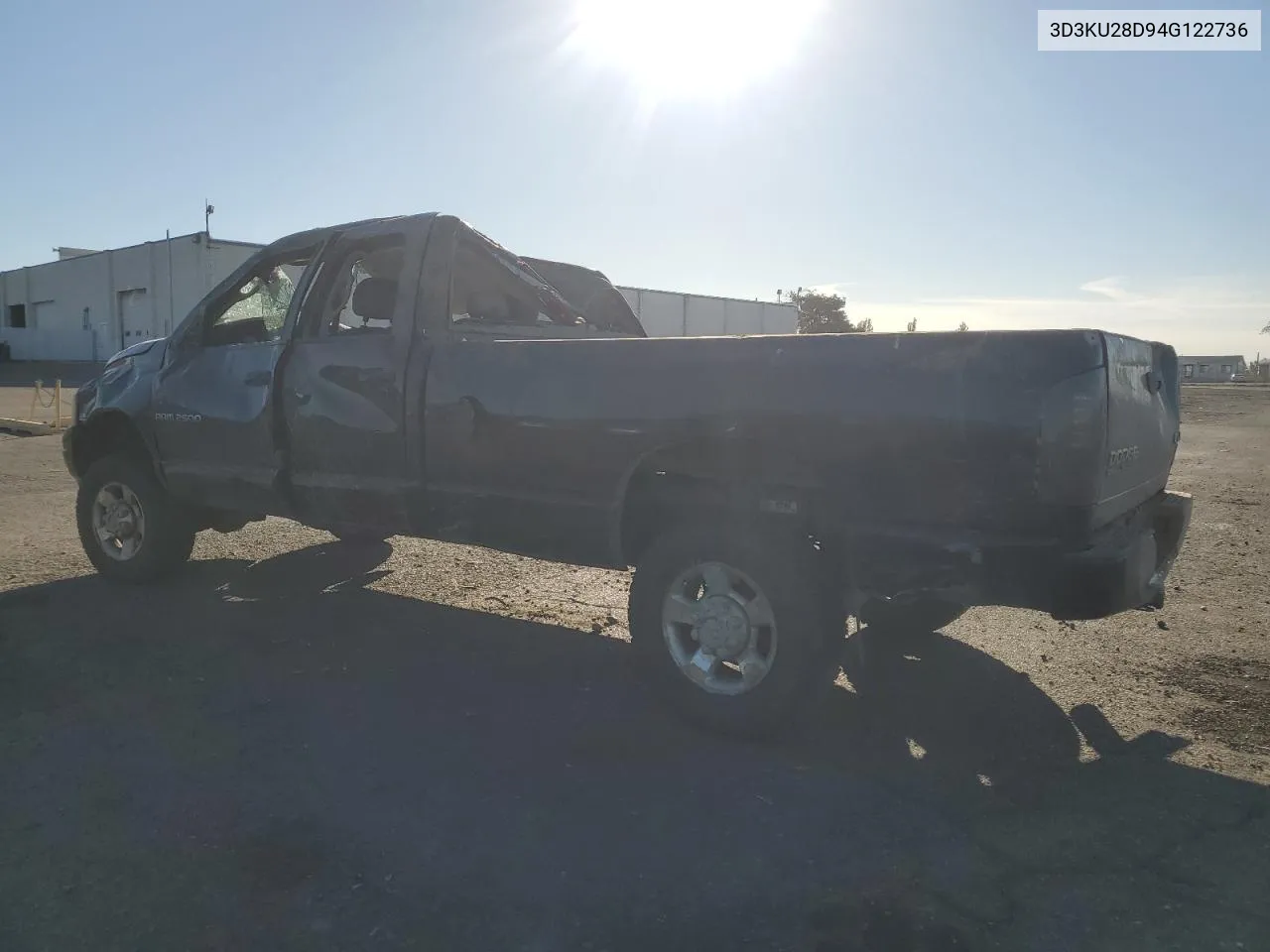 2004 Dodge Ram 2500 St VIN: 3D3KU28D94G122736 Lot: 75516614